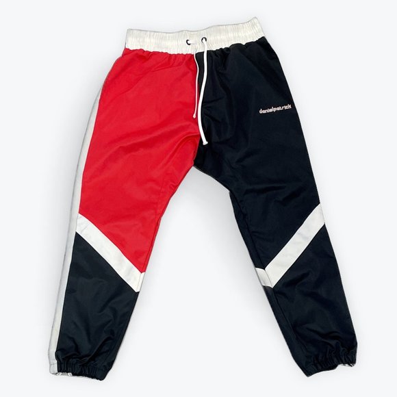S - Daniel Patrick Luxury Parachute Track Pants - Picture 1 of 4